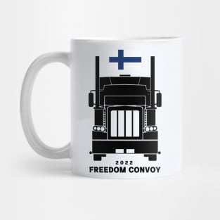 Finland freedom convoy Mug